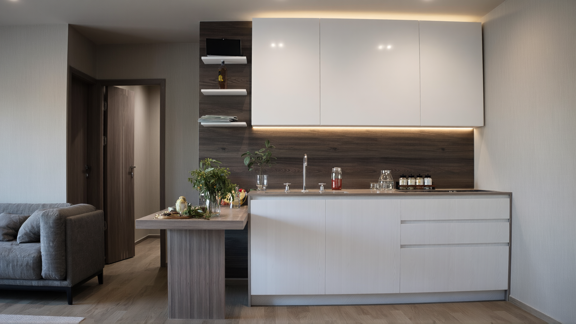 Cocina minimalista